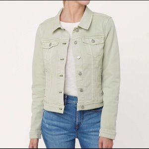 NWT The LOFT Mint Modern Denim Jacket XL $42